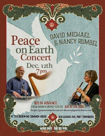Peace on Earth concert poster