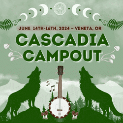 Cascadia Campout logo